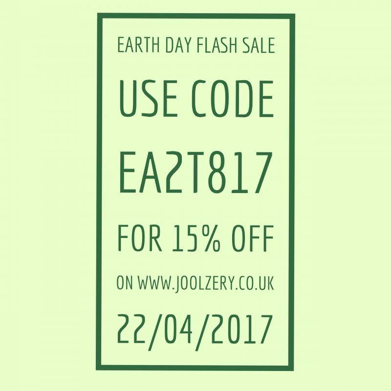 2017 Earth Day Flash Sale Voucher Code
